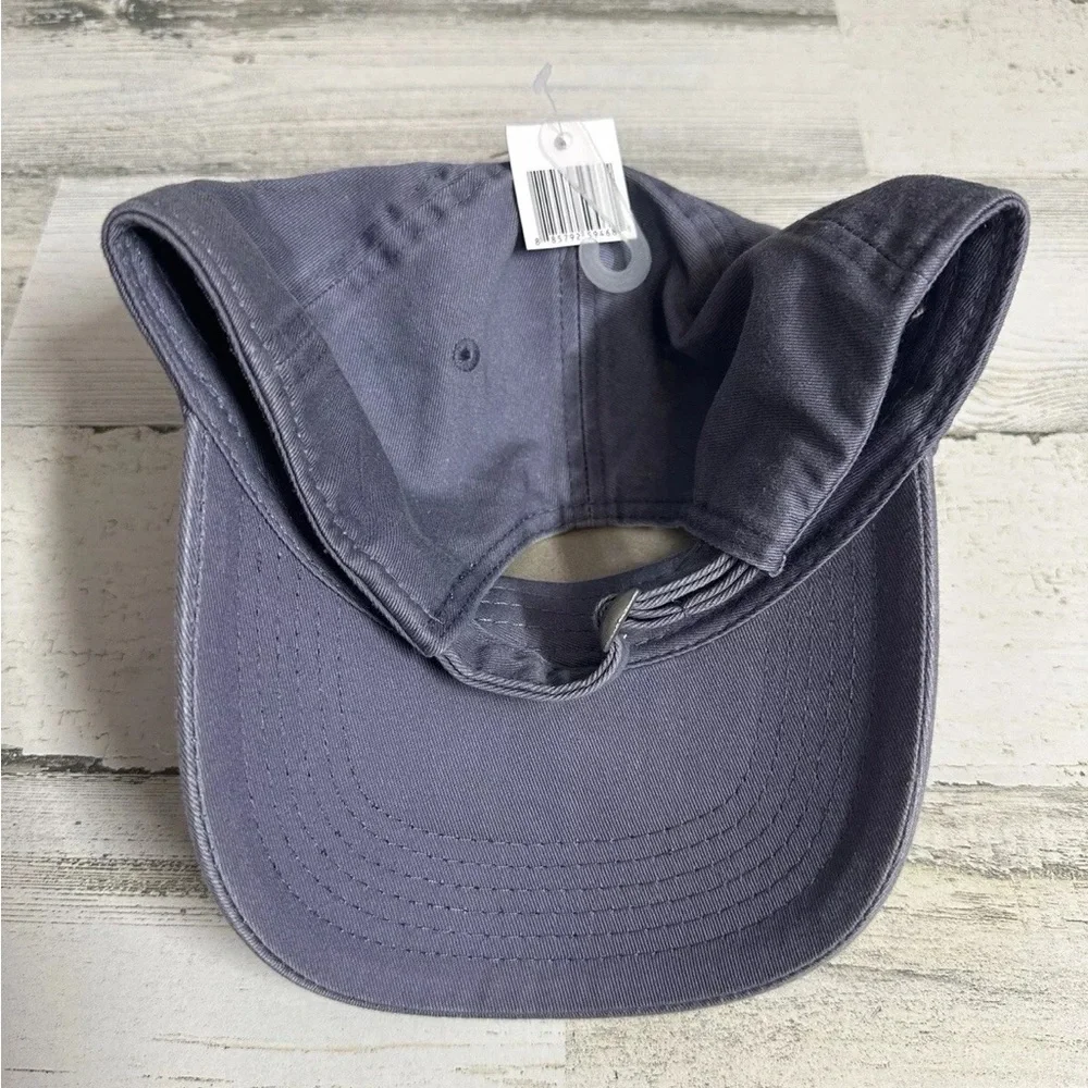 Farm Girl Distressed Strap Back Adjustable Baseball Hat Cap Dusty Blue New!‎
